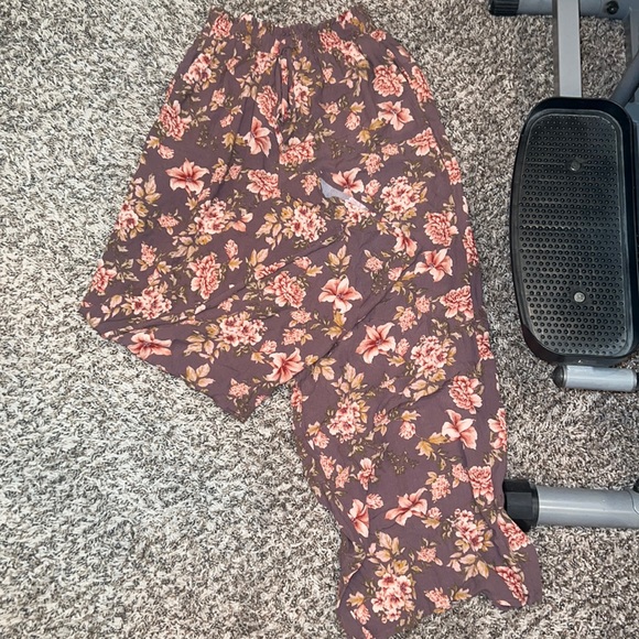 American Eagle Outfitters Pants - Floral wide leg pants